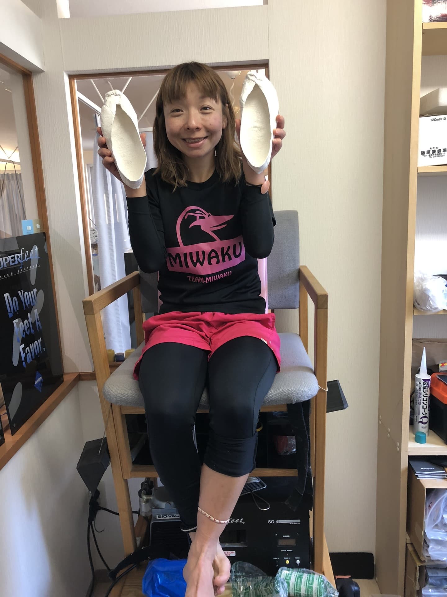 インソールを作った写真